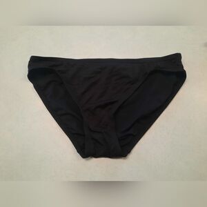 Tara Grinna Size 8 Foldover Bikini Bottoms Black
